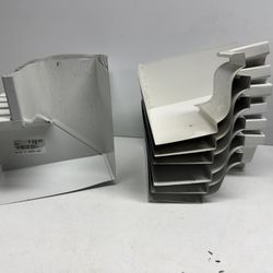 New Aluminum 5” K Style Inside Corner Gutter. Take All 12 For $80. Must Pick Up