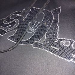 Black rhinestone SDL Sweater XL