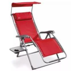 Deluxe Zero Gravity Chair Model S-22573 Uline- Red- Brand New