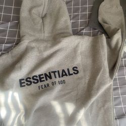 Dark gray essential hoodie