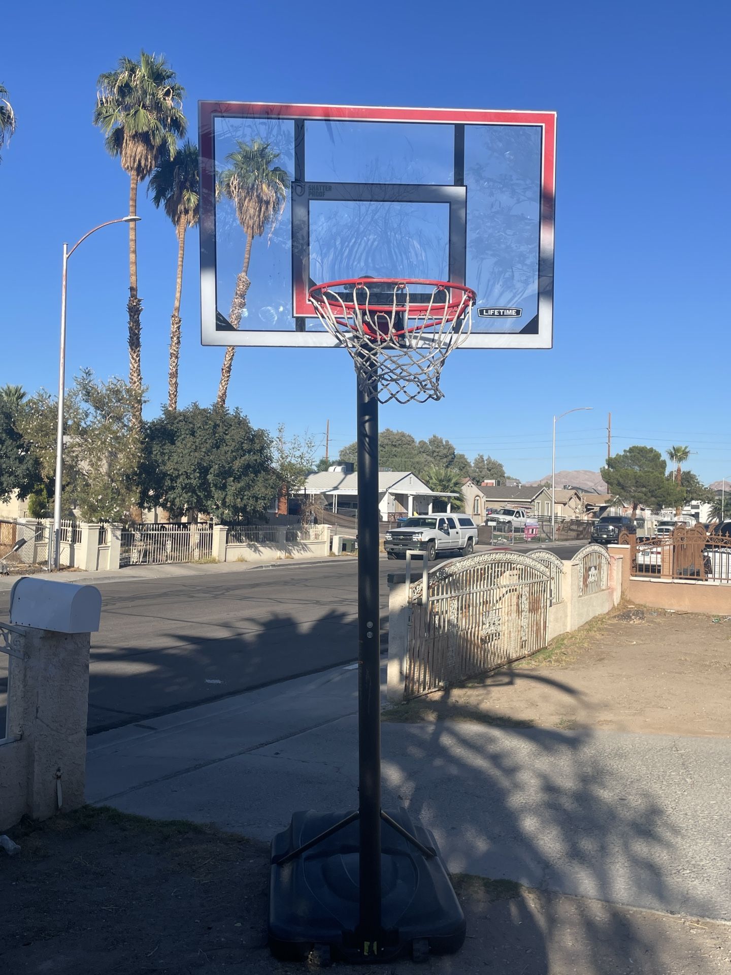 portable basketball hoop 7.5ft - 10ft
