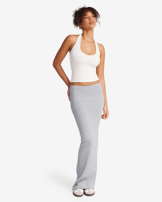 Rib Maxi Skirt - New