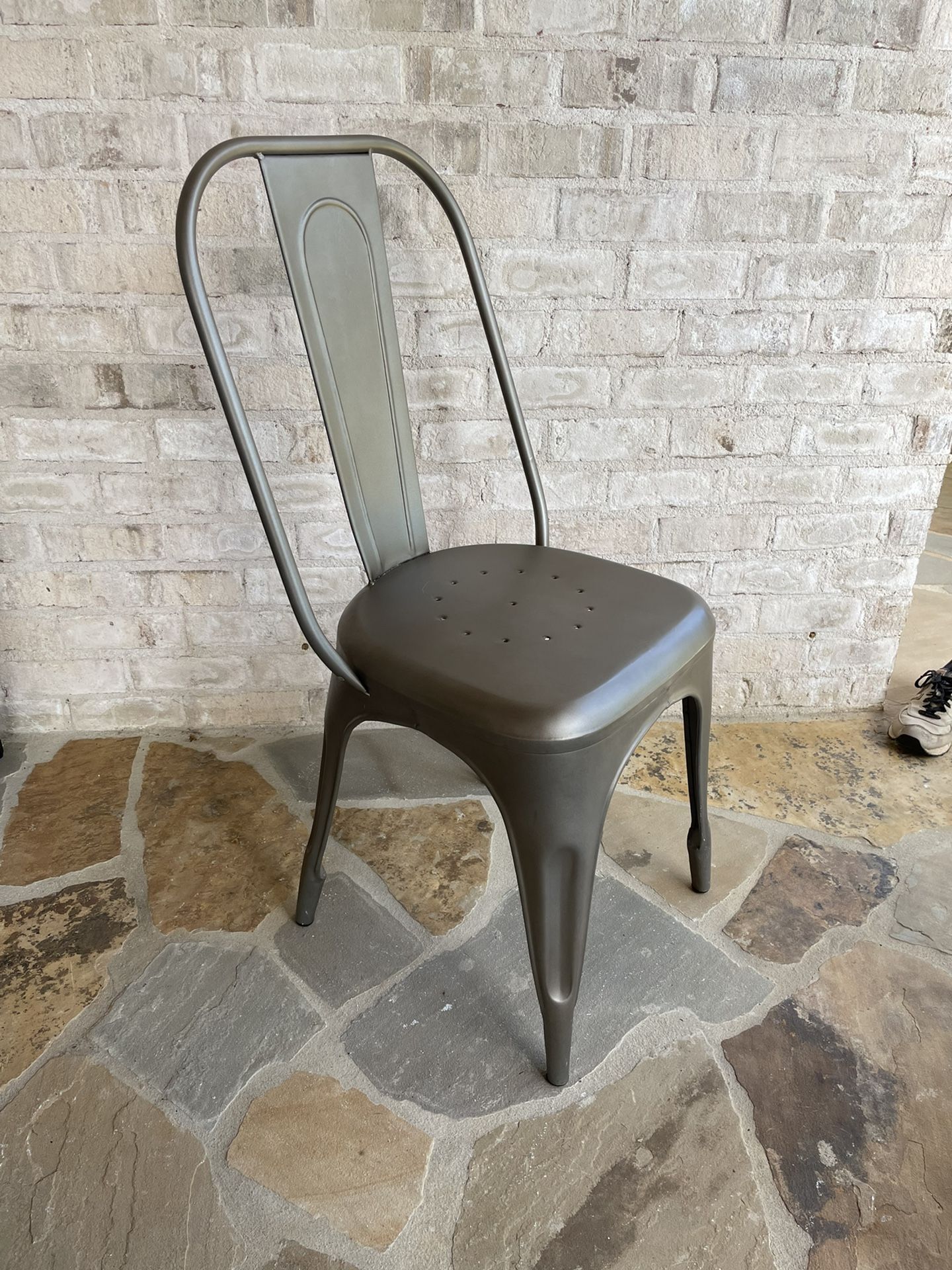 Metal Dining Chairs Set Of 6