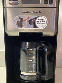 Hamilton Beach 12 Cup Digital Automatic LCD Programmable Coffee Maker Brewer
