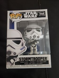 Funko Pop! Star Wars #598 Stormtrooper Bobble Head Figure NEW In Box