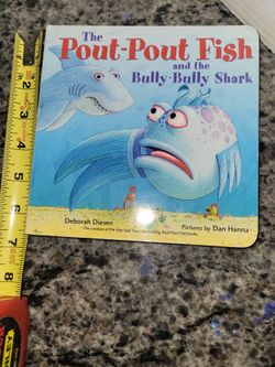 Pout pout fish and the bully bully shark board book