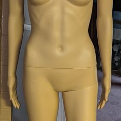 Female Mannequin With Stand