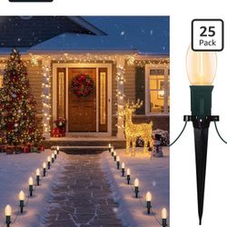 Pathway Christmas led Lights Warm White