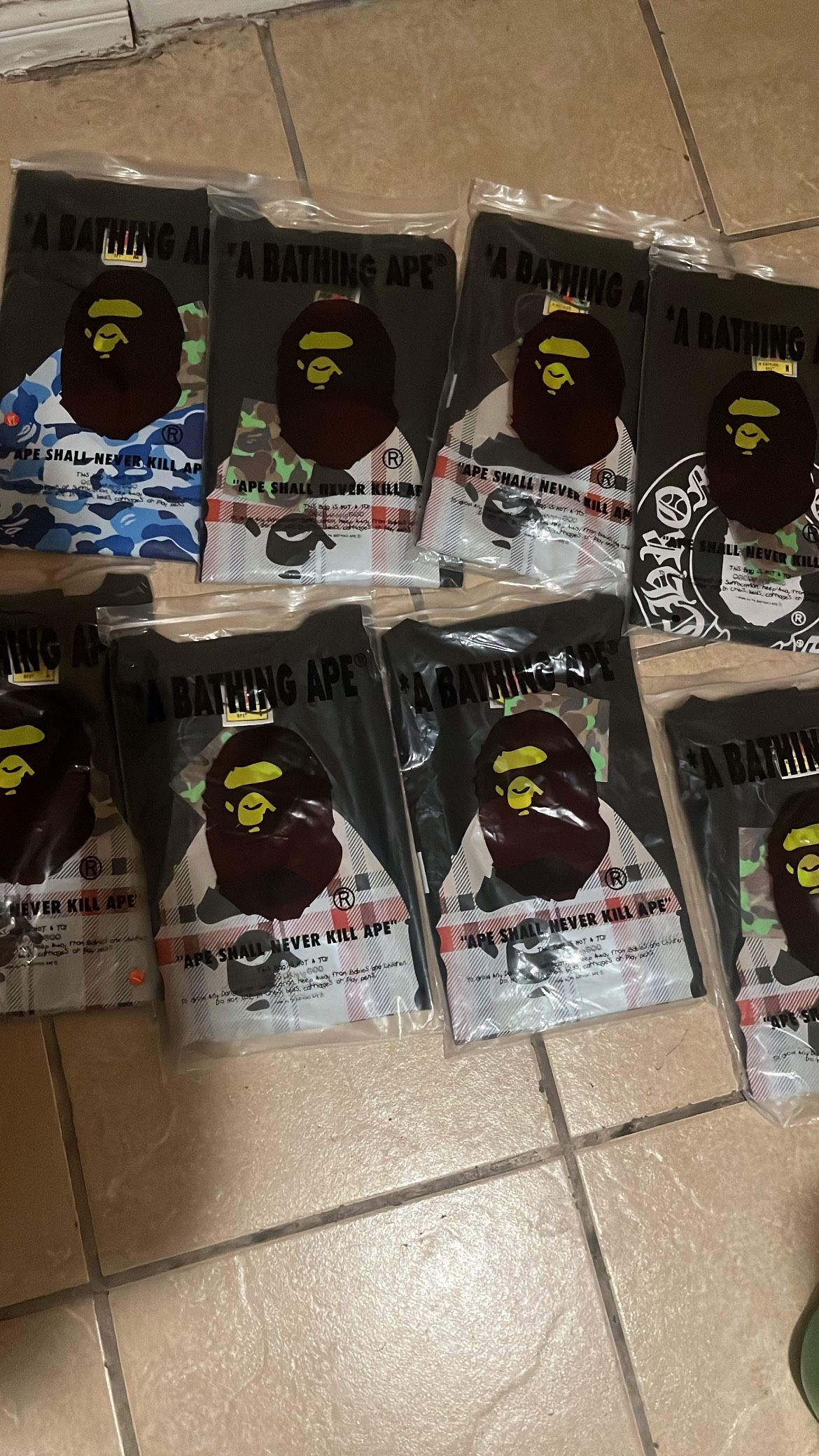 Bape Tees