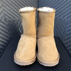 Emu Australia Mid Shaft Boots Caramel Size 5