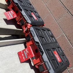 Milwaukee Pack Out Tool Boxes 2 PCs 