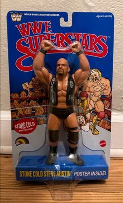 WWE Superstars Action Figure  LJN 80s retro style.