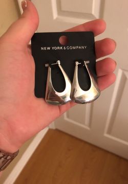 New York and company earrings! Never worn
