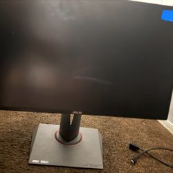 ASUS VG248QG 24" G-SYNC Gaming Monitor 165Hz 1080p 0.5ms Eye Care with DP HDMI DVI,Black