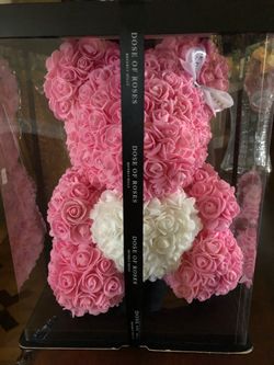 Teddy Bear Of Roses Artificial Flowers