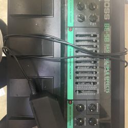 boss be-5b bass multiple effects