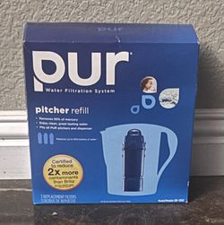 PUR Water Filtration System Pitcher Refill