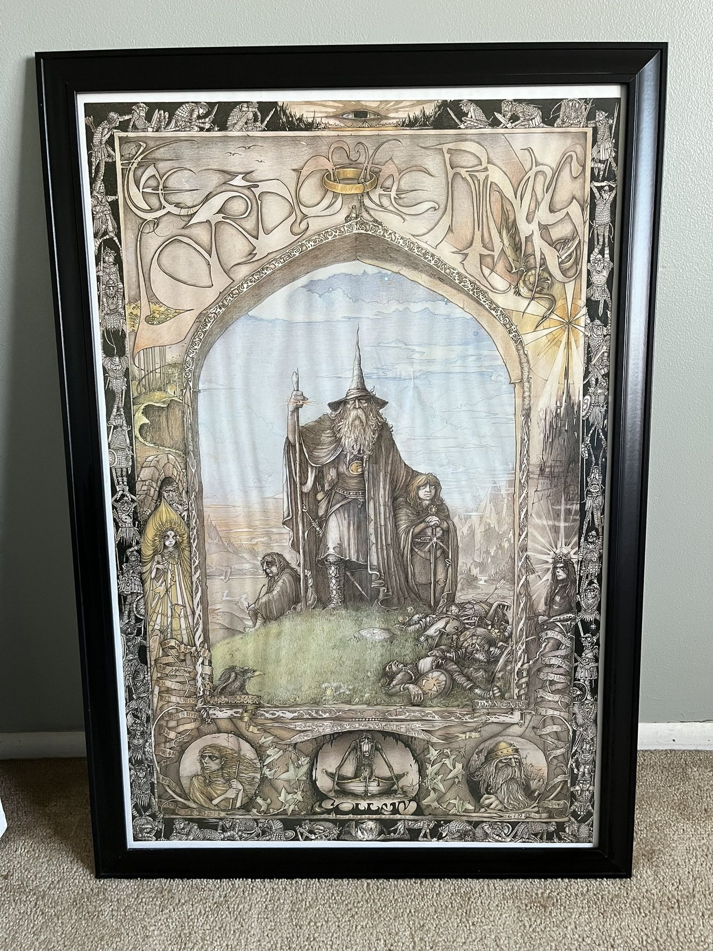 Lord Of The Rings Poster
