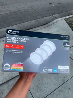 Canless 6 in / lámparas led 6in