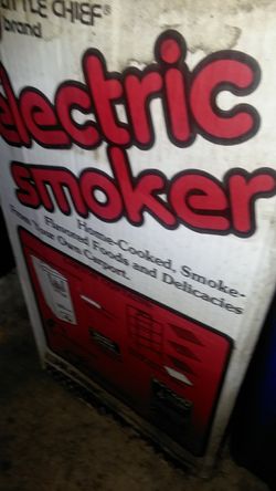 Little Chief smoker