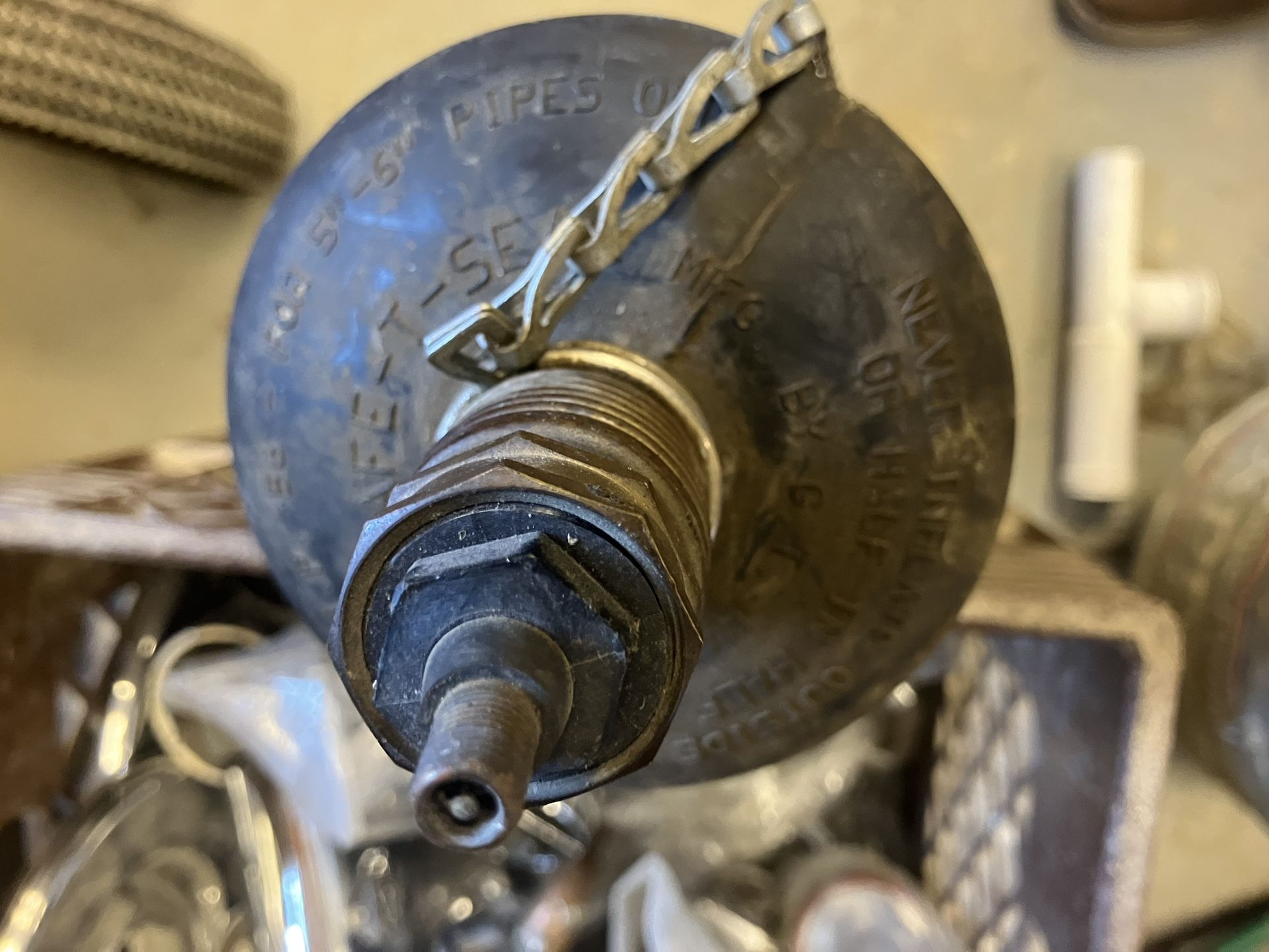 Long test ball for 6” pipe, 30 inch long for plumbing, only used 1 time. Sells for over $200 new.