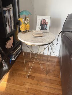 Marble Top Side Table