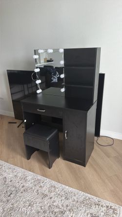 Black vanity