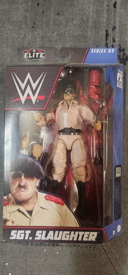 Wwe Elite Sgt Slaughter 