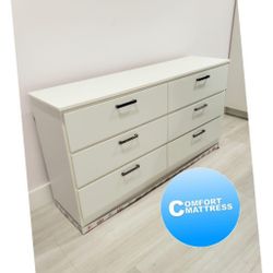 NEW DOUBLE DRESSER--ASSEMBLED