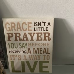 Grace Sign And Faith Sign 