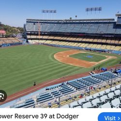 4 Dodgers TIckets 5/5 VS Atl