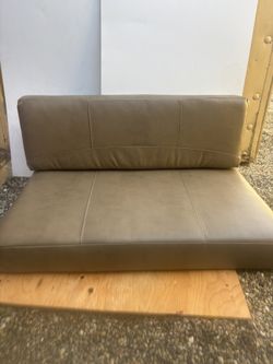 New!! New!! RecPro 36 Inch RV Dinette Booth Cushions With Memory Foam Camper Trailer Bed Putty Color 