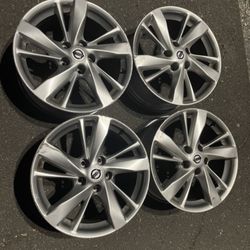 4 X 17x7 5x4.5 5x114.3 Stock Nissan Altima Infiniti G35 G37 Q50 Nissan 350z Altima Camry Tacoma Rav4 rims Wheels!