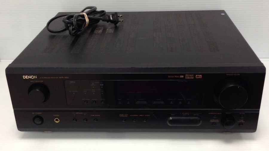 DENON AVR-1603 FM/AM AV RECEIVER AMPLIFIER TESTED GREAT WORKING CONDITION