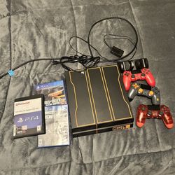 PS4/ Black OPS 3 Limited Edition Black And Orange+ More