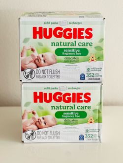 Huggies Natural Care Baby Wipes - Bundle