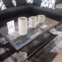 Glass Coffee Table ( Ask For Jose)