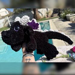 Ender Dragon Plushie (Minecraft Inspired) 🐉🖤