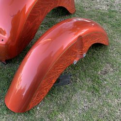 Honda Shadow Front And Rear Fenders