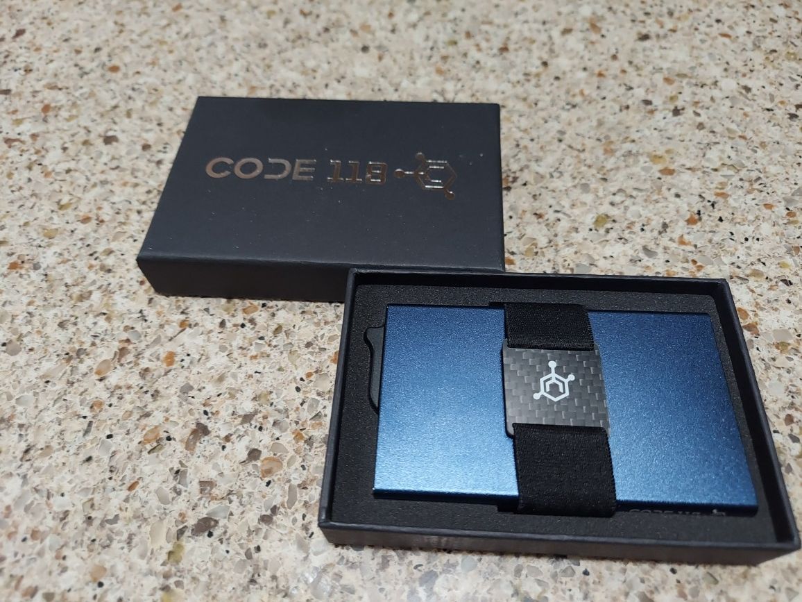 Code118 Blue Card Wallet