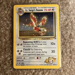 Lt. Surge’s Fearow