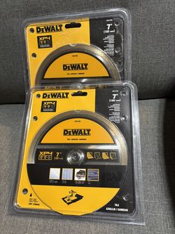 Dewalt 7” blades