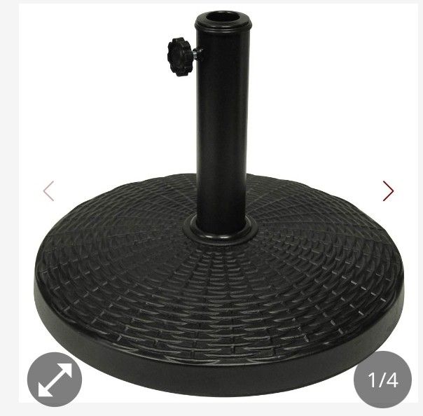 PATIO UMBRELLA BASE STAND....See Add...