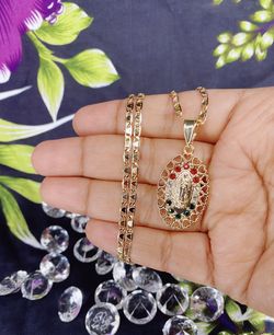 Guadalupe Heart Necklace