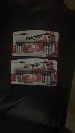 Two pack of batteries, triple eight thirties