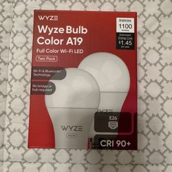 Wyze Color Bulbs (2 Pack)
