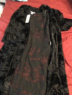 New black kimono cardigan