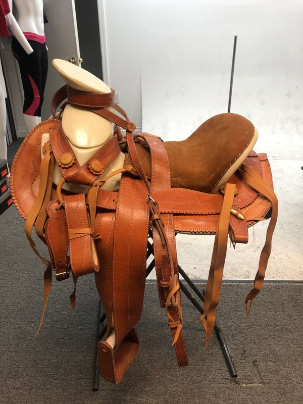 Mexican Horse Saddles Silla De Montar Charro for Sale in La Puente, CA