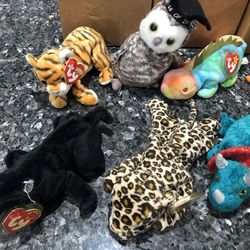 Beanie babies from 1999 to 2001