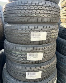 Set 225/70/15 Kumho Nuevas Instaladas Y Balanciadas Gratis